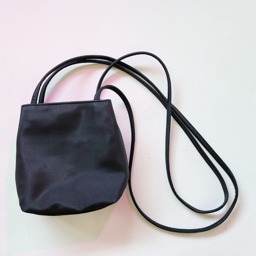 Black mini crossbody purse
